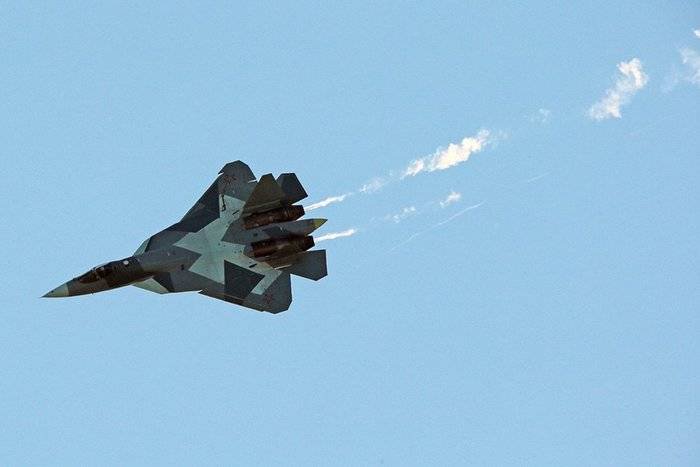 Blev kendt på tidspunktet for den første flyvning af su-57 med den nye motorer