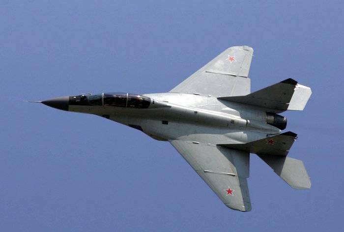 The first MiG-29 to travel to Serbia Belgrade