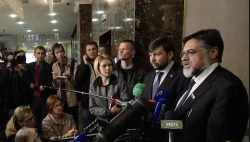 Today Kiev again talk in Minsk
