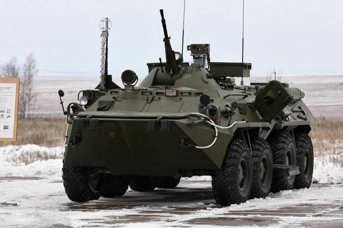 VDV received new intelligence chemical machines