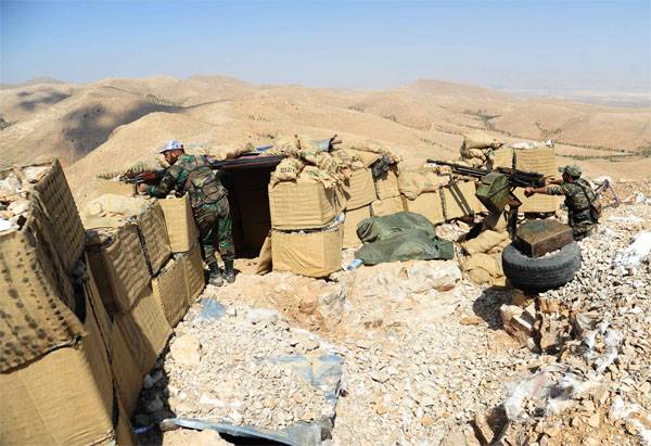 The ISIS terrorists attacked a SAA from the area of the American military mission