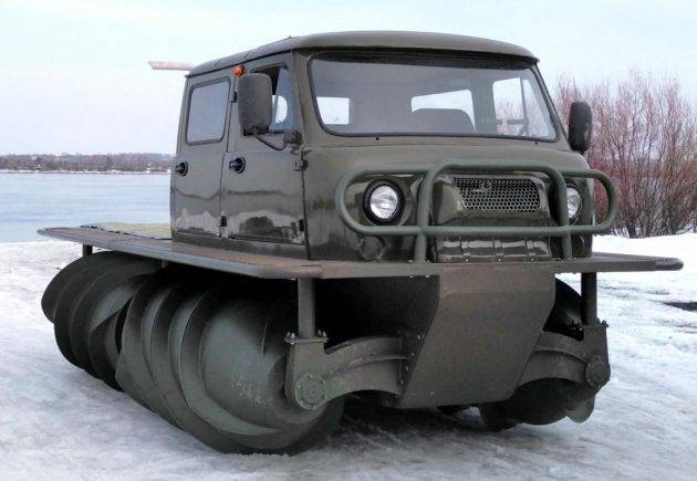 In Russia started production of screw ATVs