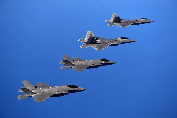 ВПС ЗША размясцілі на Алясцы некалькі самалётаў F-35 Lightning II