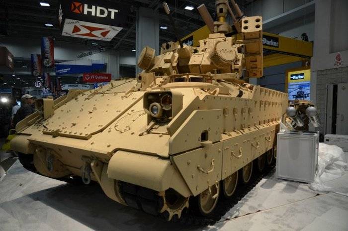 BAE Systems прэзентавала новую мадыфікацыю БМП М2 Bradley
