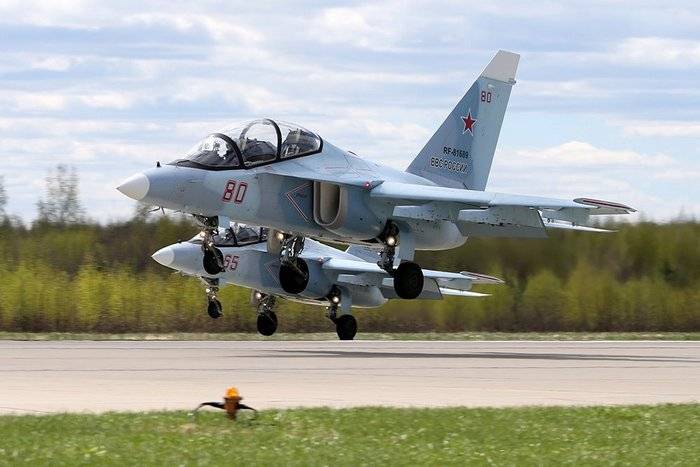 Краснадарскае лётнае вучылішча атрымае чатыры новыя Як-130