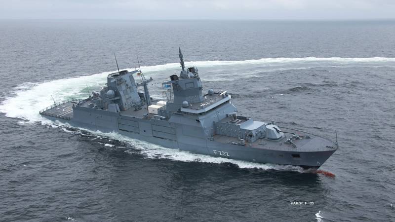 German destroyer. Fear emptiness