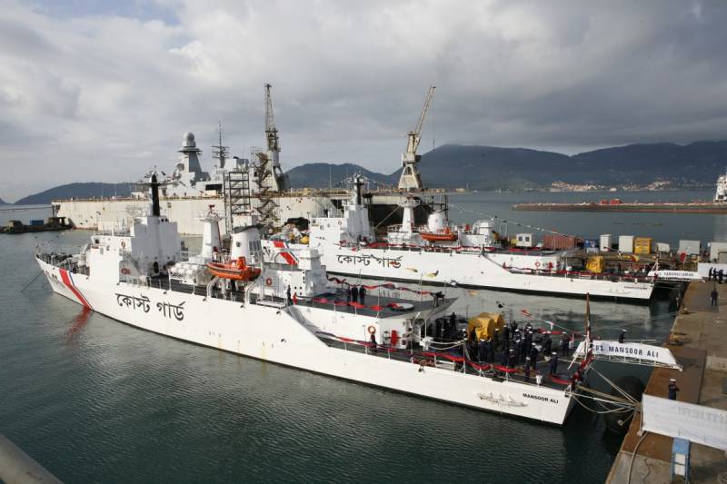 Bangladesh received two Italian corvettes