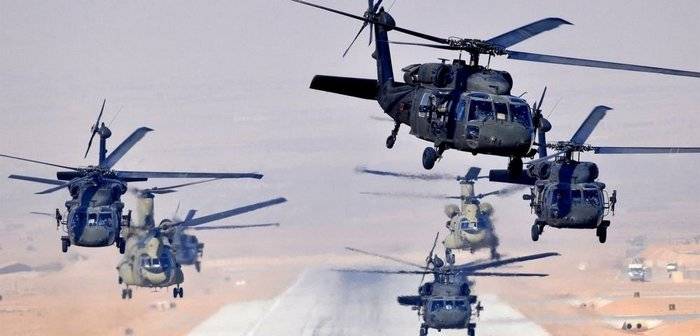 Pentagon przerzuca na Łotwę 76 śmigłowców