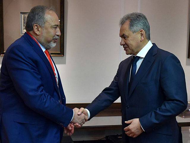 Began a two-day visit of Sergey Shoigu in Israel