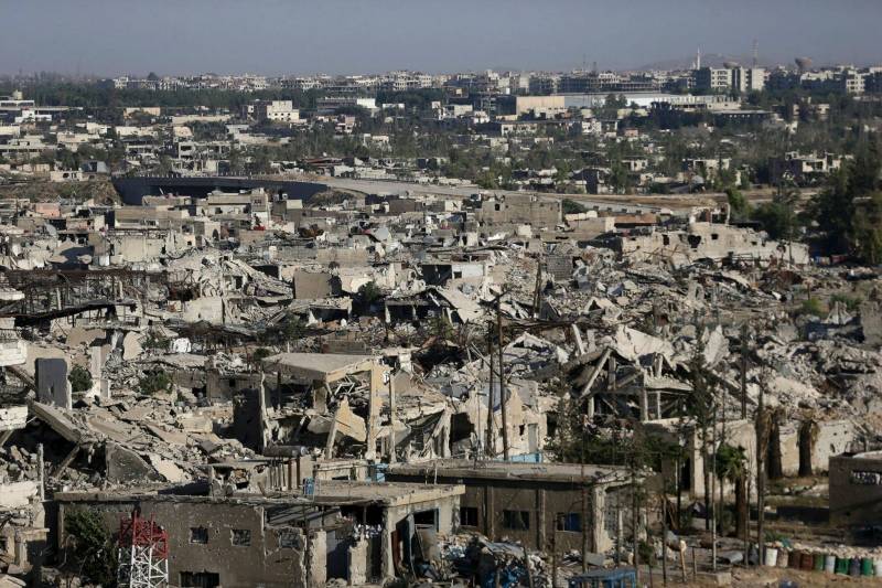 Eastern ghouta oasis of discord in the suburbs of Damascus