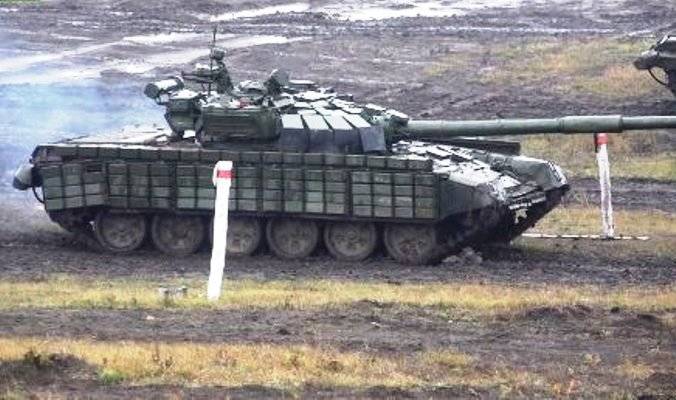 «Сверхзащищенный» Т-72Б у Луганскай рэспубліцы