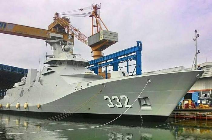 Indonesia has adopted a new frigate