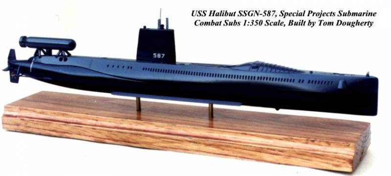 Атамная падводная лодка USS Halibut (SSGN-587). Частка II: Выведвальны карабель