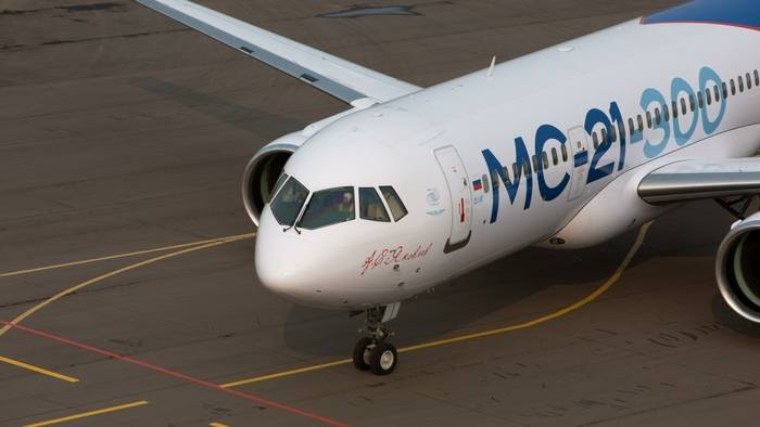 The MS-21 aircraft in course of flight tests in Zhukovsky gained altitude 12 km
