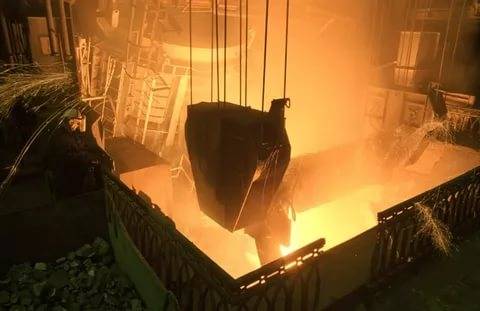 Etter 4 år med inaktivitet gjenopptatt arbeidet på Makeevsky foundry
