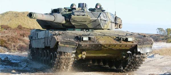 Modernisering av Leopard 2 tankar från den danska armén