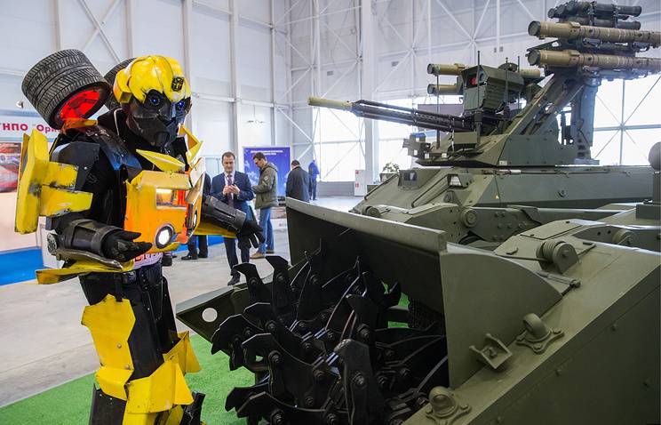 In the armed forces, the number of robotic systems has increased 11-fold