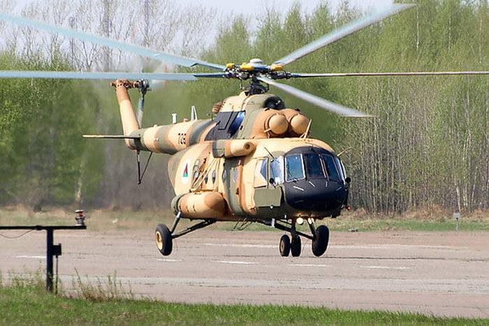 Расея паставіць Тайланду два верталёта Мі-17В-5