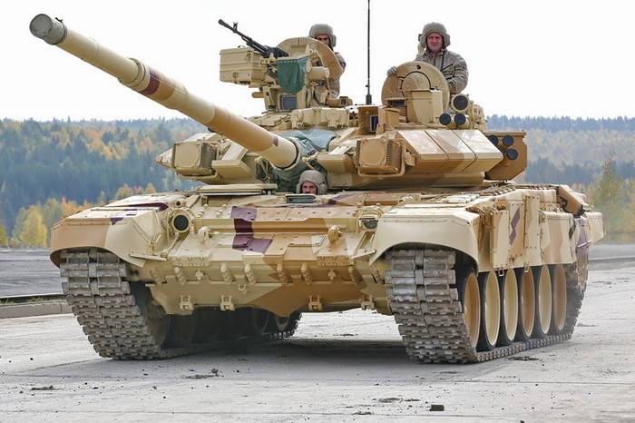 Расея пачала пастаўкі танкаў Т-90С ў В'етнам
