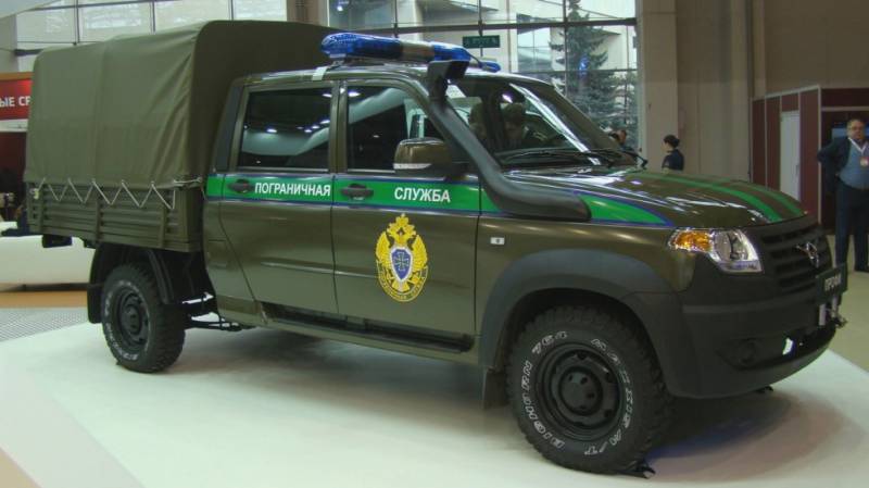 УАЗ прадставіў новыя варыянты машын для расійскіх сілавых структур