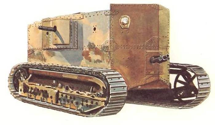 Pilote réservoir Holt Gas-Electric Tank (états-UNIS)