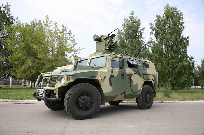 The defense Ministry has received early batch of armored cars 