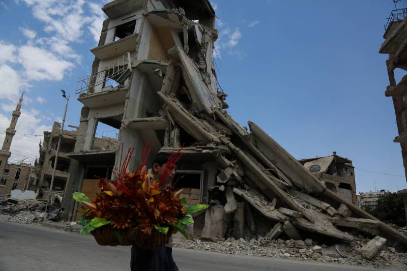 Occidental de la coalición en siria de nuevo un duro golpe para la población civil