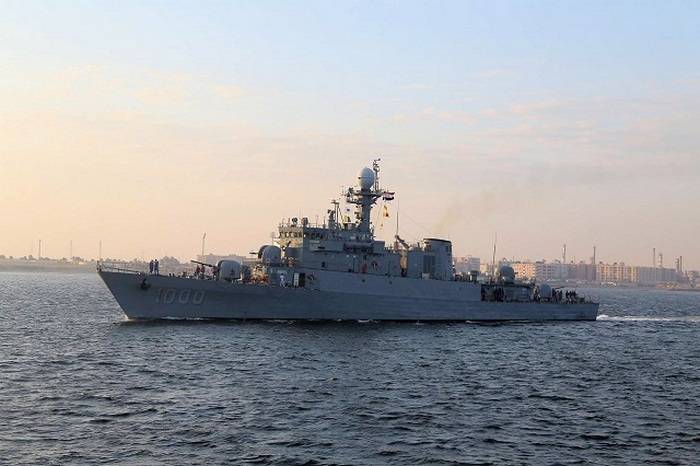 L'egypte ont donné retiré coréen corvette