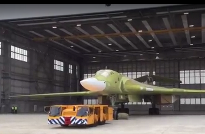 In Kazan hosted the rollout of the first Tu-160 was built after they resume production