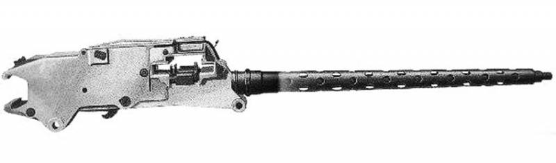 Smg de gros calibre mitrailleuse Rolls Royce Experimental Machine Gun (Royaume-uni)