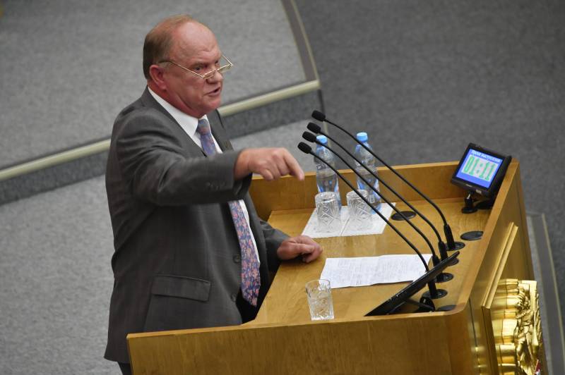 Ziuganow: wstyd Mi za Rosję z 