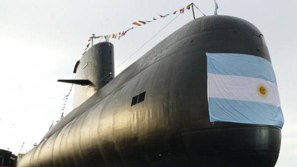 Flåden af Argentina: Optagede signaler formodentlig ombord på UBÅDEN 
