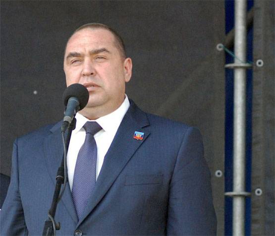 Igor Plotnitsky: cornet liggende, han afviste indenrigsministeren LNR