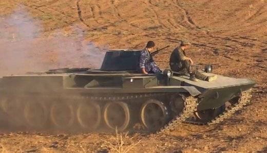 Жауынгерлік машиналар қолдау Сирия