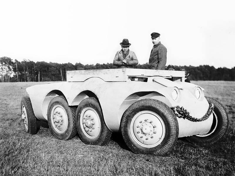 De Panzerwagen vun Daimler-Benz DB-ARW - (Däitschland)