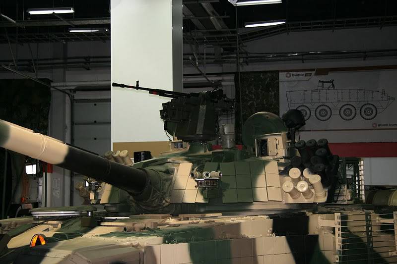 Ukraina undertecknade med EU om ett kontrakt för leverans av komponenter för T-72 stridsvagnar