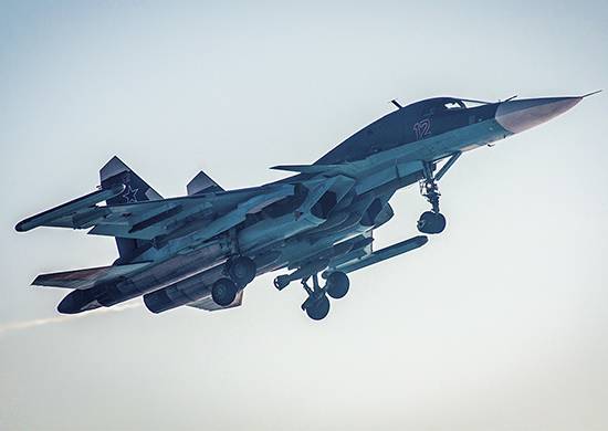D 'Partei vun de Serien su-34 op d' Truppe