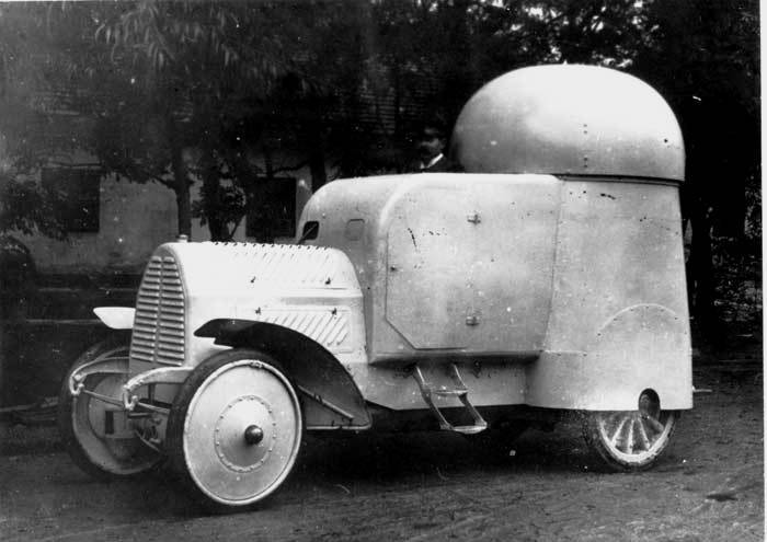 Pansrede Bil Østrig-Daimler Panzerwagen (Østrig-Ungarn)