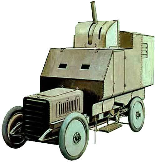 De Panzerwagen Dr. Ehrhardt Fortschrëttlechen M1906 (Däitschland)