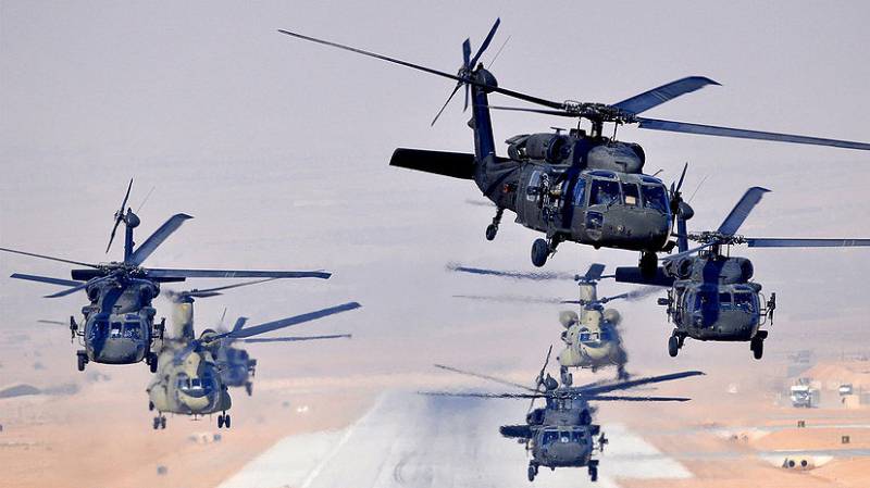 Buchung vun Helikopteren