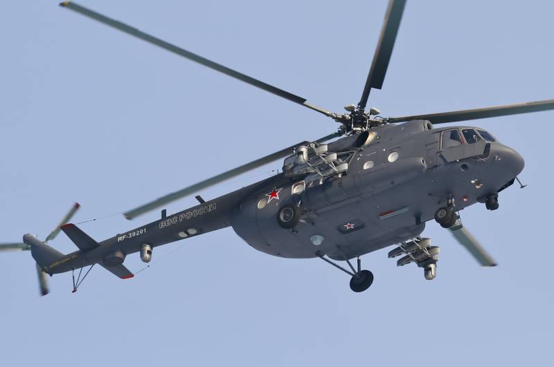 Ministry of defence ordered the Mi-8AMTSH in the complete 