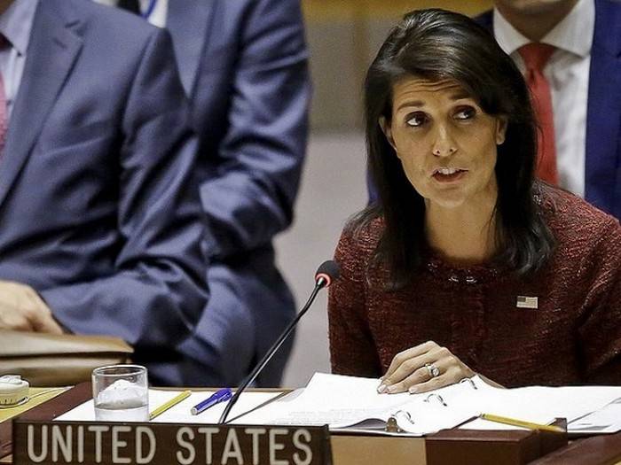 Haley sagde årsager til reduktion af FN ' s budget