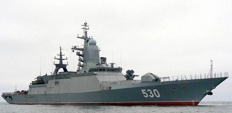 The project 20380 corvettes will be armed 