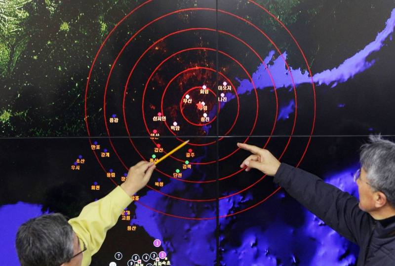 I Seoul sagde om risiko for eksponering af mennesker, der bor nær nuclear test site NORDKOREA