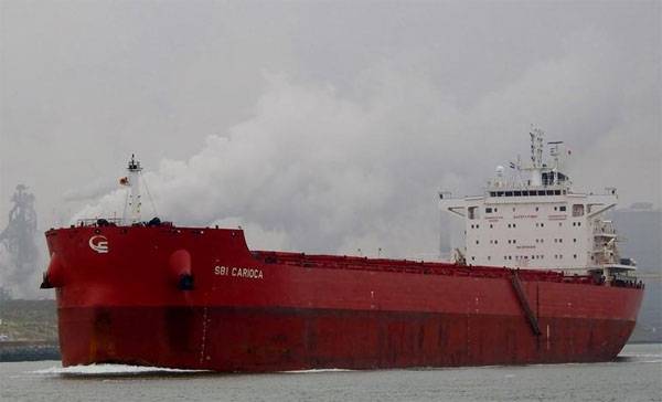 The third bulk carrier from the American coal arrived in the port of Odessa region