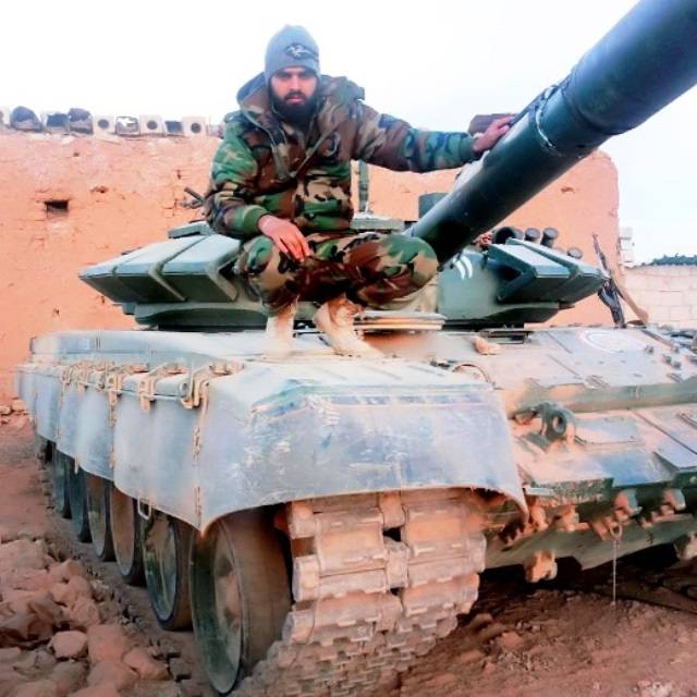 Morskich komandosów w Syrii otrzymałeś czołgi T-72Б3
