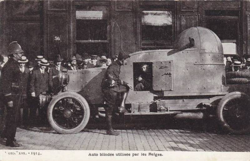 De Panzerwagen-d ' SOČA (Belsch)