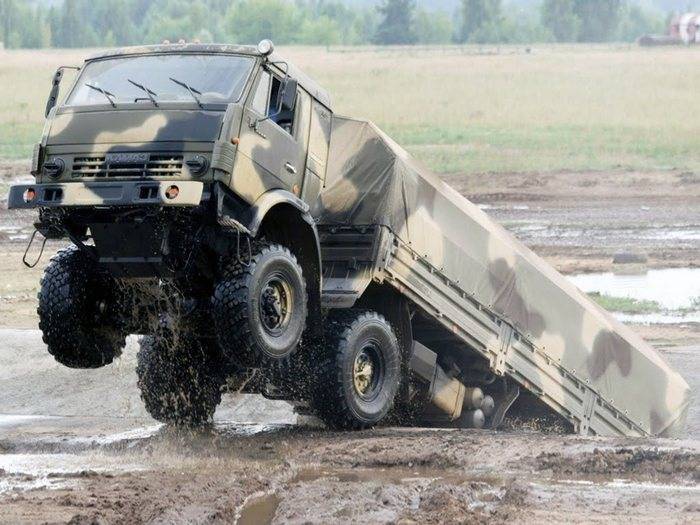 The CVO has received a batch of all-wheel drive KAMAZ 