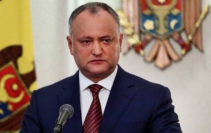 Af Formanden Moldova blev tilbudt at anklage
