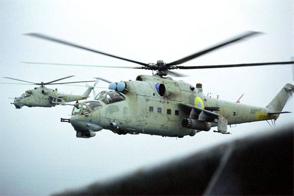 APU udføre øvelser med brug af army aviation i zone 